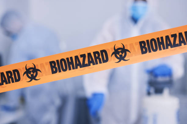 Professional Biohazard technician working in Petersburg, IN